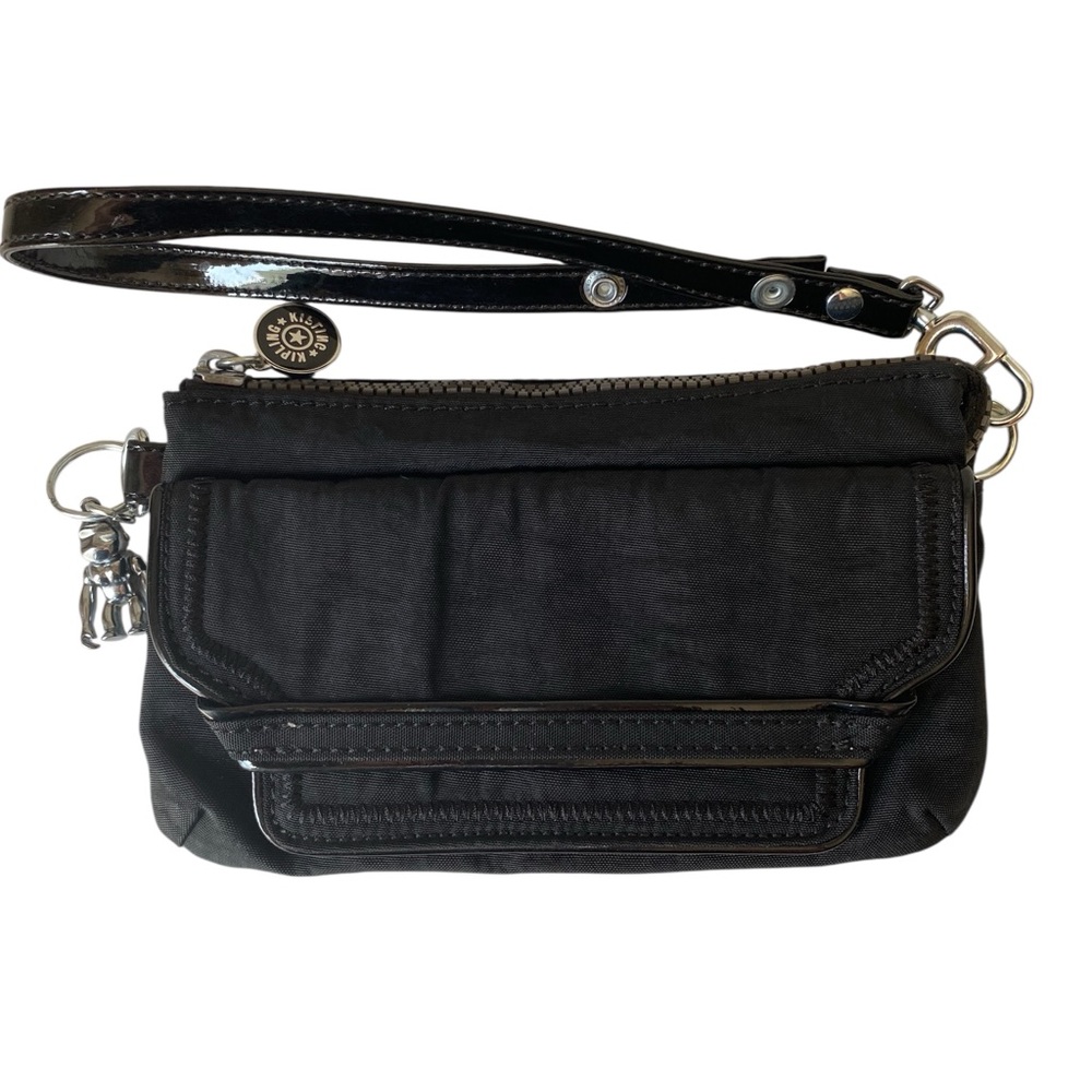Kipling Wristlet Wallet Black